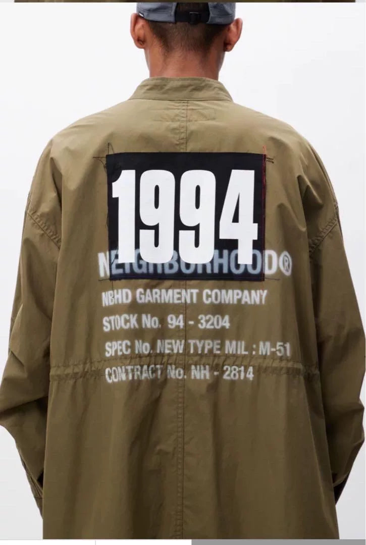 neighborhood 23aw m-51 oversized coat