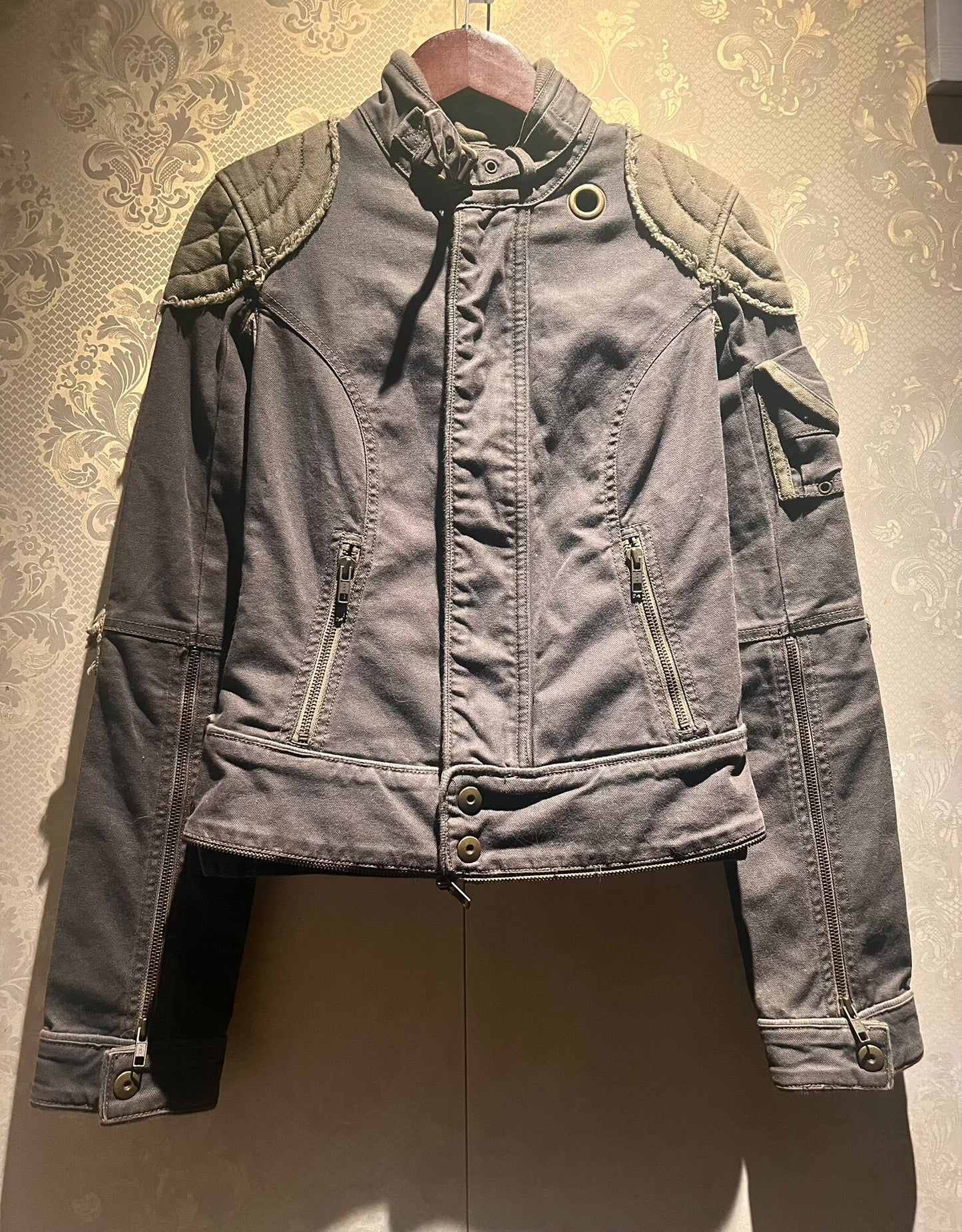 lgb early multi-pocket cargo jacket