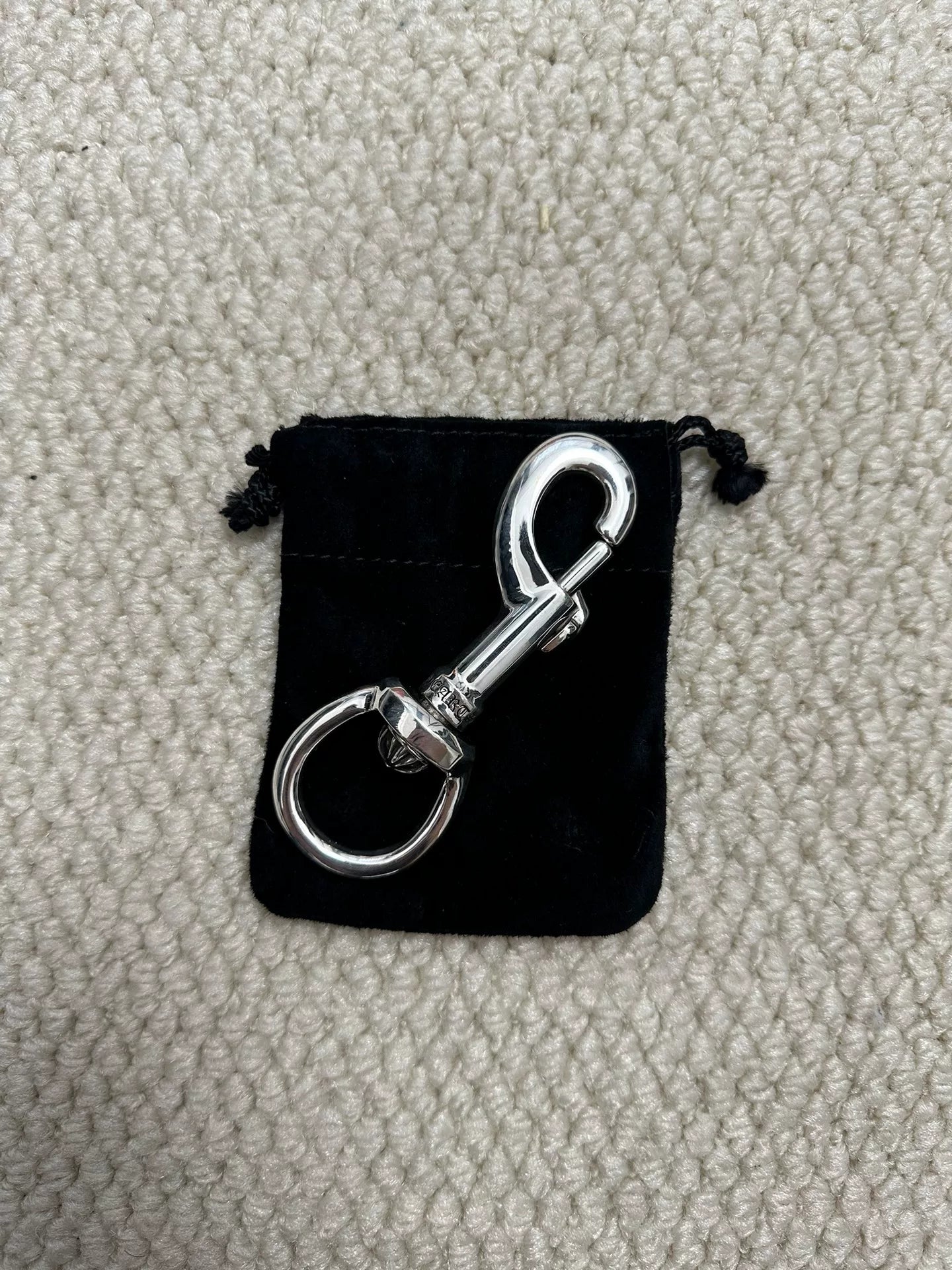 Chrome Hearts Flame Cross Keychain Extension