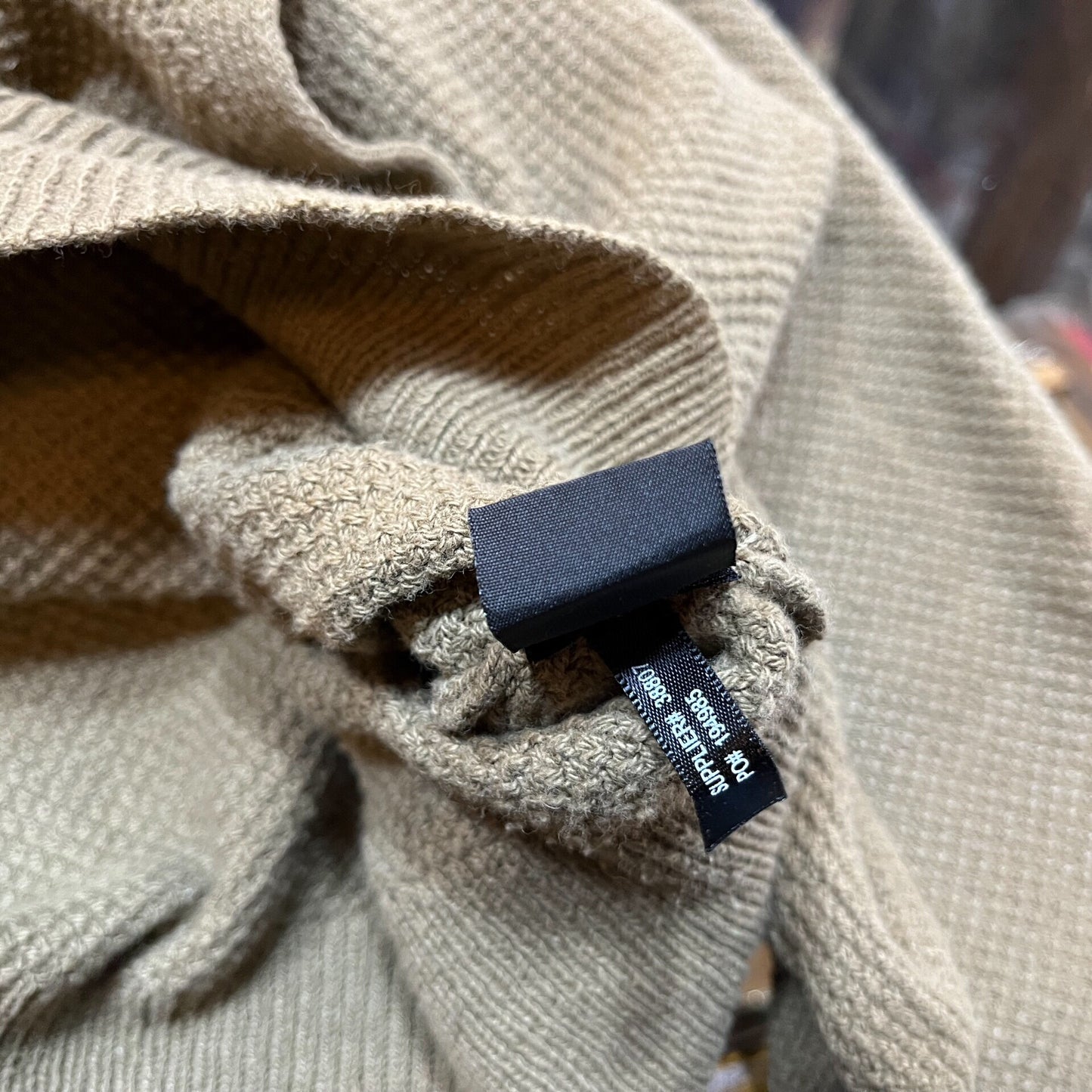 rrl double rl hooded sweatshirt beige