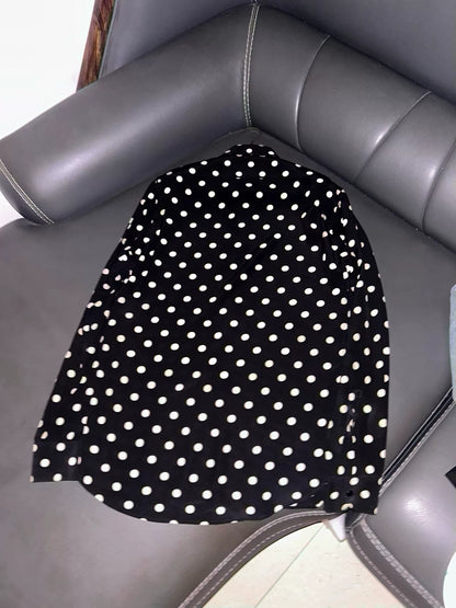 Saint Laurent Polka Dot Shirt by Hedi Slimane