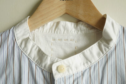 visvim marcella kurta striped long sleeve shirt