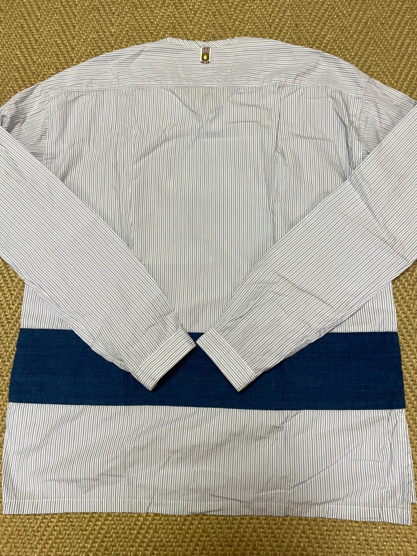 VISVIM KERCHIEF BORDER Stripe Shirt