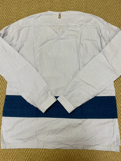 VISVIM KERCHIEF BORDER Stripe Shirt