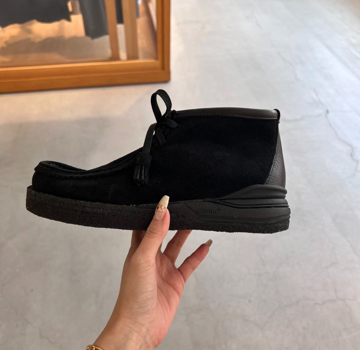 VISVIM BEUYS TREKKER-FOLK Kangaroo Boot