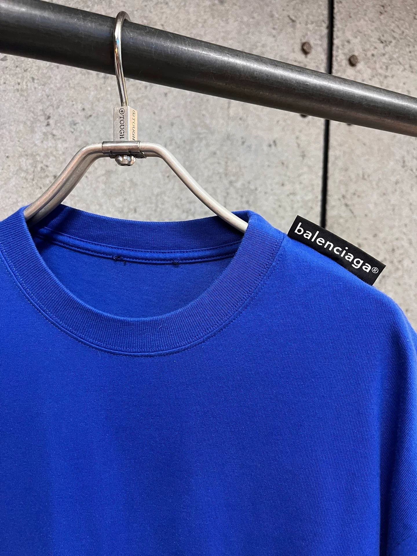 Balenciaga Blue Short-Sleeve T-Shirt S
