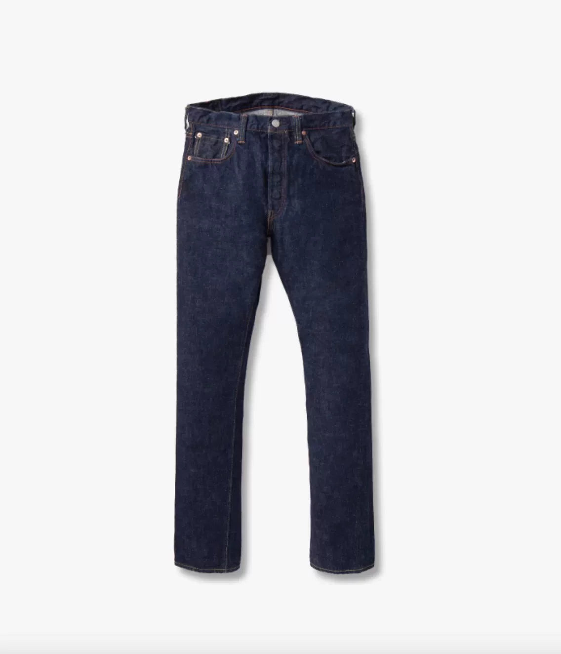 FULLCOUNT Men's Slim Raw Cone Jeans