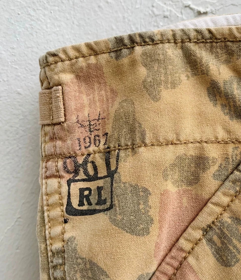 Ralph Lauren Denim Supply Duck Camo Cargo Shorts