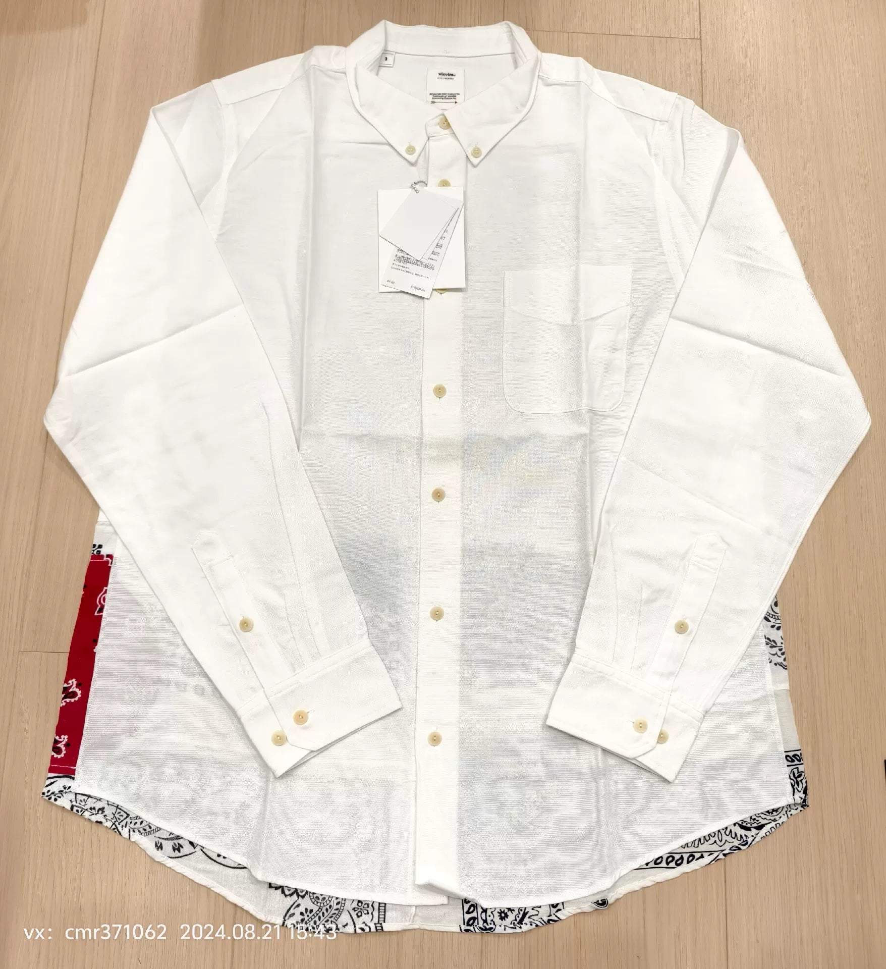 VISVIM 19SS SPOT LUNGTA SHIRT