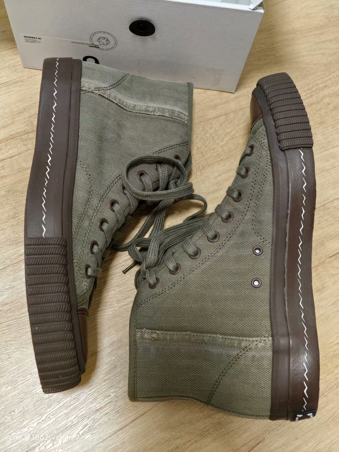 visvim 19 Skagway Hi Military Limited
