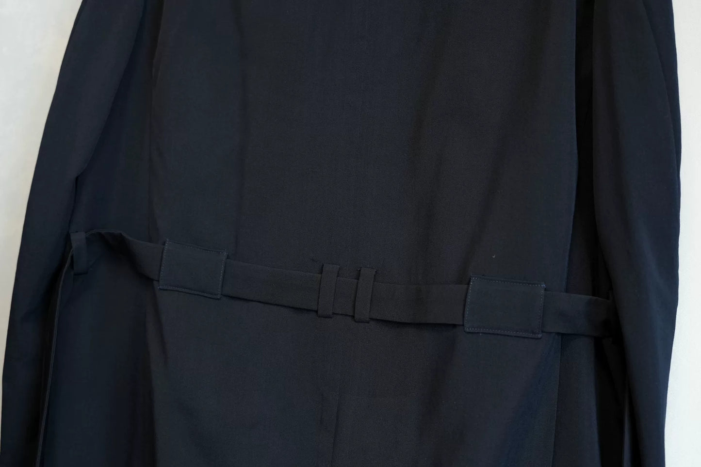 Yohji Yamamoto Wool Jacket Navy Blue