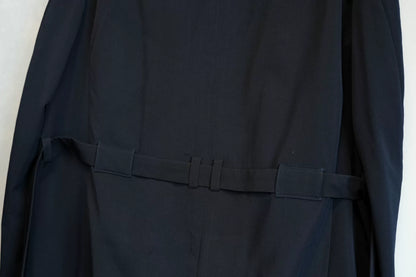 Yohji Yamamoto Wool Jacket Navy Blue