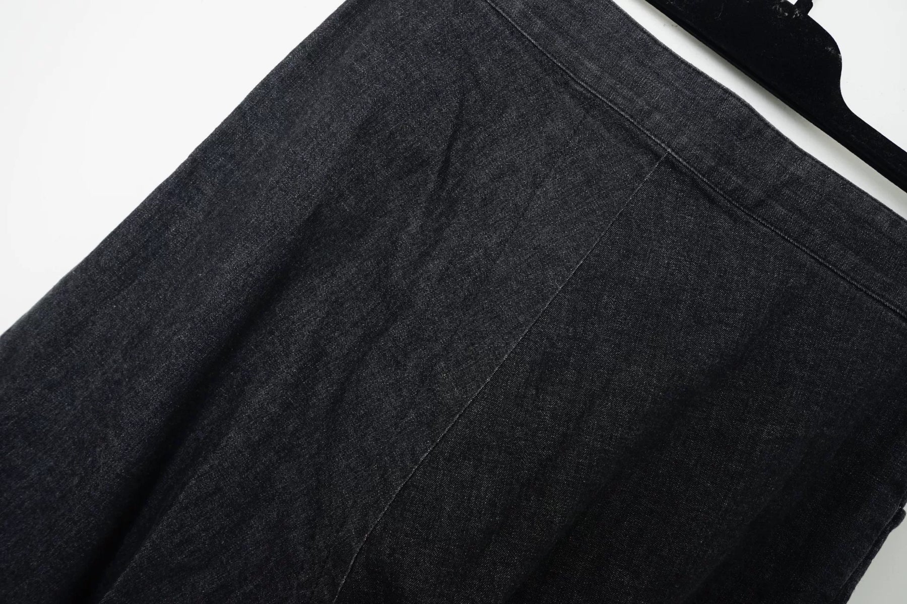 Yohji Yamamoto Hakama Denim Wide-Leg Pants