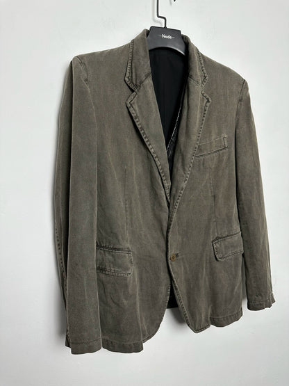 Yohji Yamamoto Pour Homme Dyed Felted Jacket