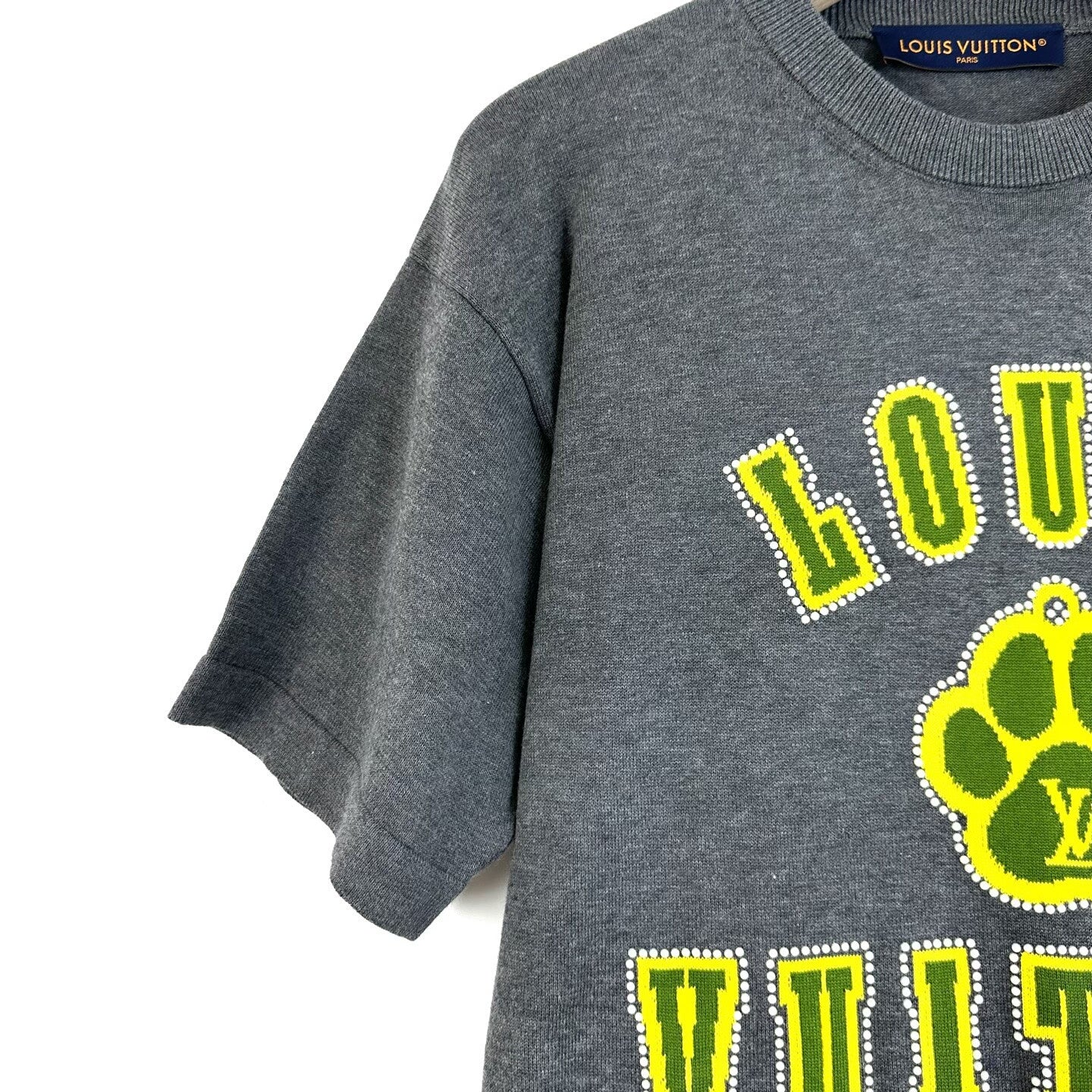 Louis Vuitton Dog Paw Logo Knit Short Sleeve