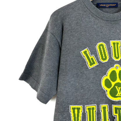 Louis Vuitton Dog Paw Logo Knit Short Sleeve