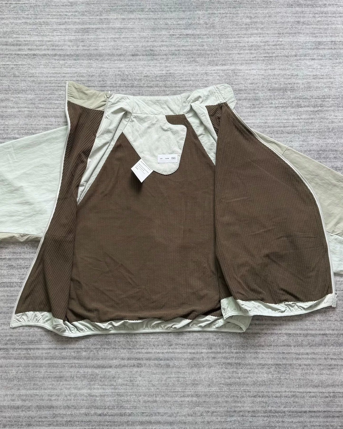 post archive faction 3.1 gray green jacket