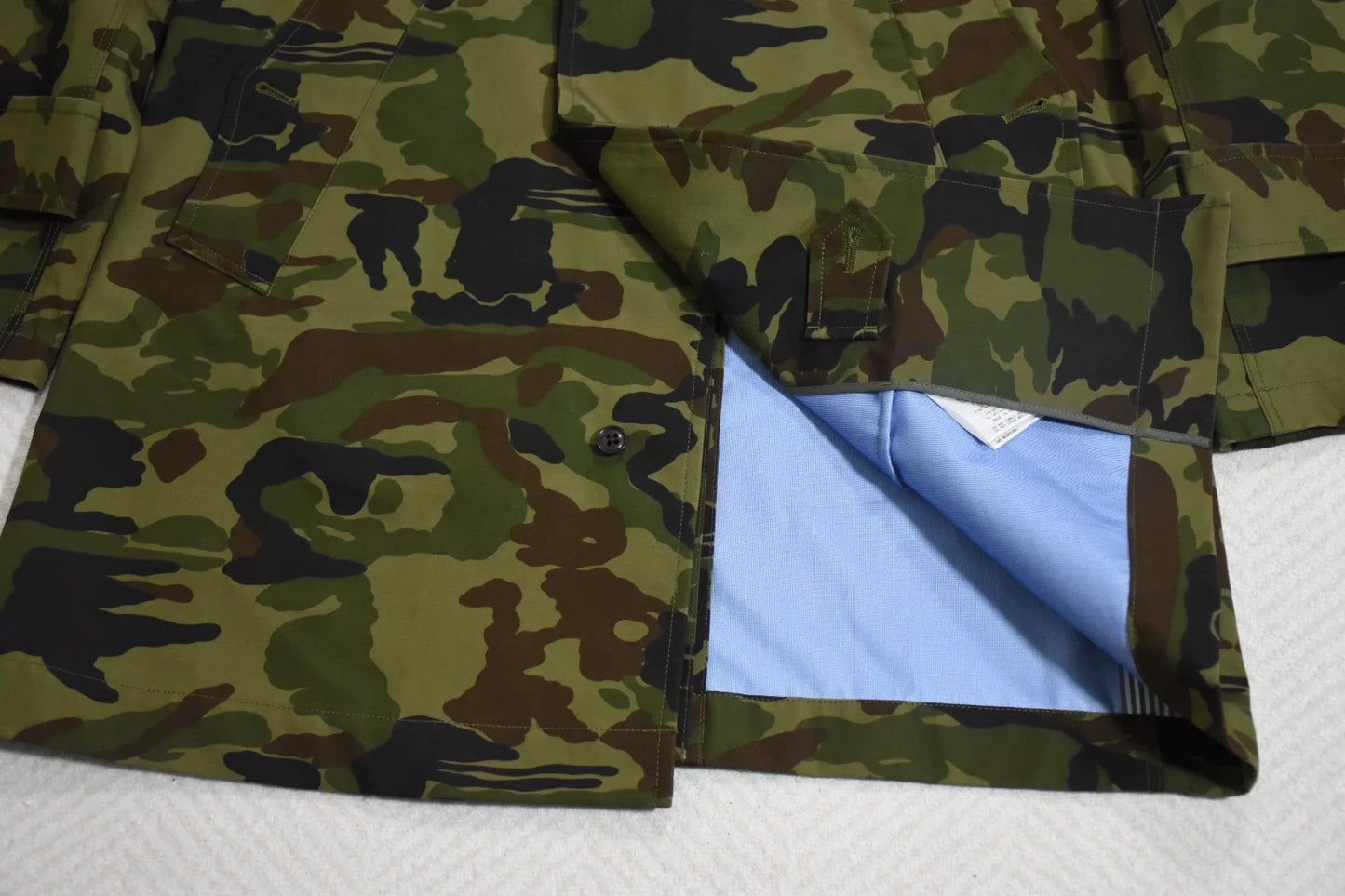 nanamica gore-tex camouflage jacket