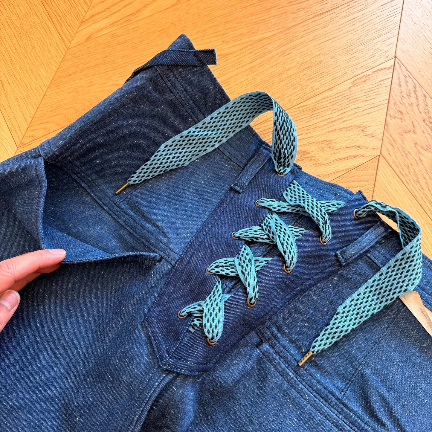 Kapital Vintage Adjustable Denim Pants