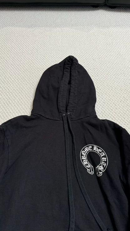chromehearts limited edition black hoodie