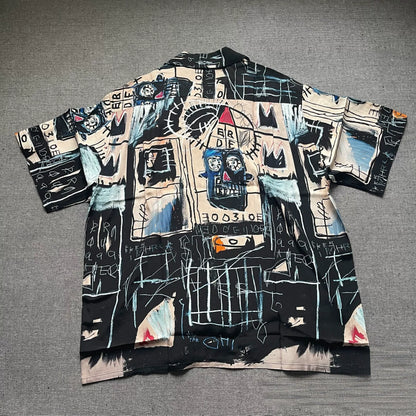 Wacko Maria Basquiat Hawaiian Shirt