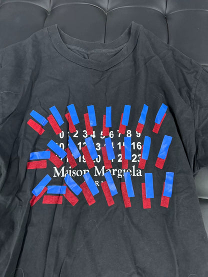 MM6 Black Short Sleeve T-Shirt