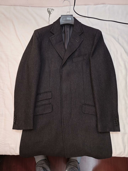 Zegna Chester Coat with Cashmere Blend