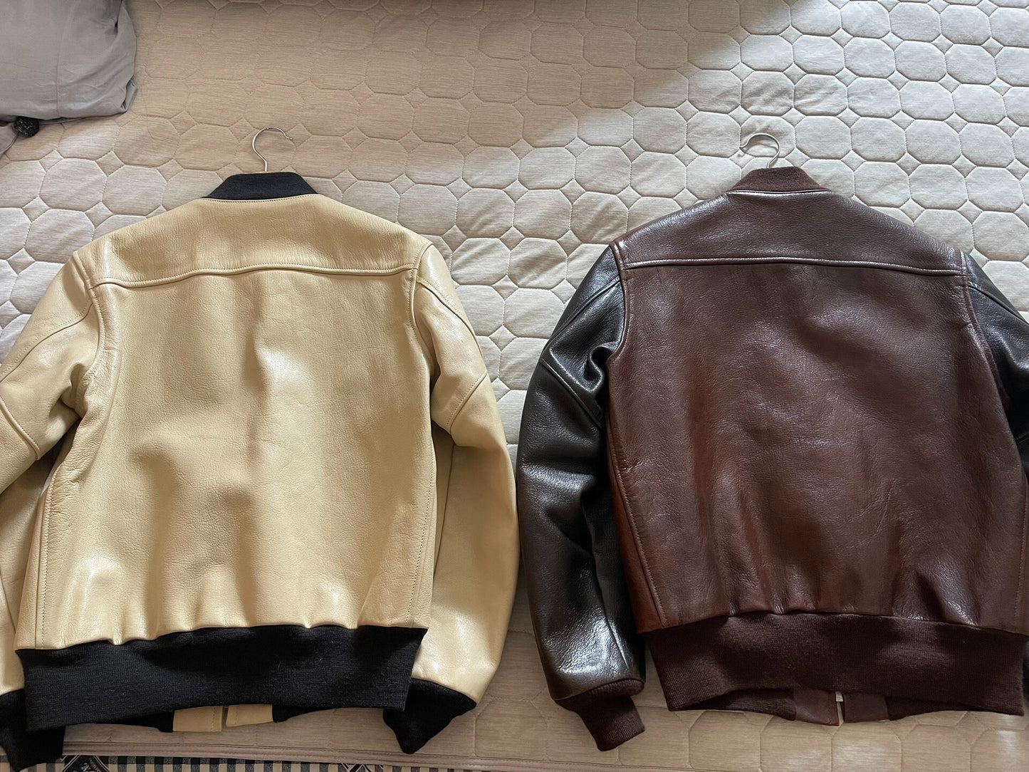 freewheelers skull leather bomber jacket