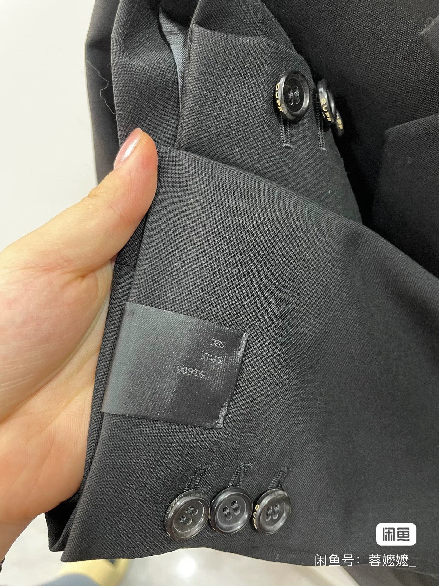 N.HOOLYWOOD Oversized Wool Tailored Jacket