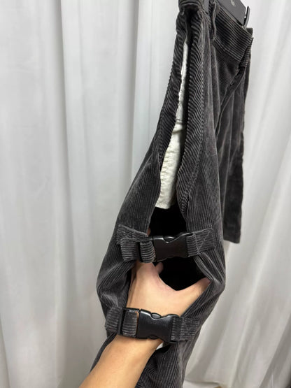 comme des garcons homme plus corduroy shorts