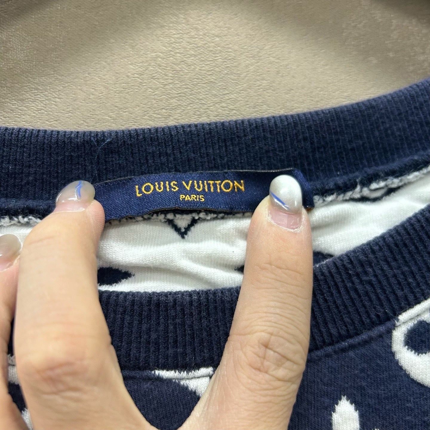 louis vuitton monogram crewneck sweatshirt