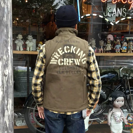 freewheelers aviator's winter vest