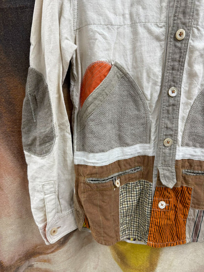 Junya Watanabe Patchwork Linen Jacket Size S