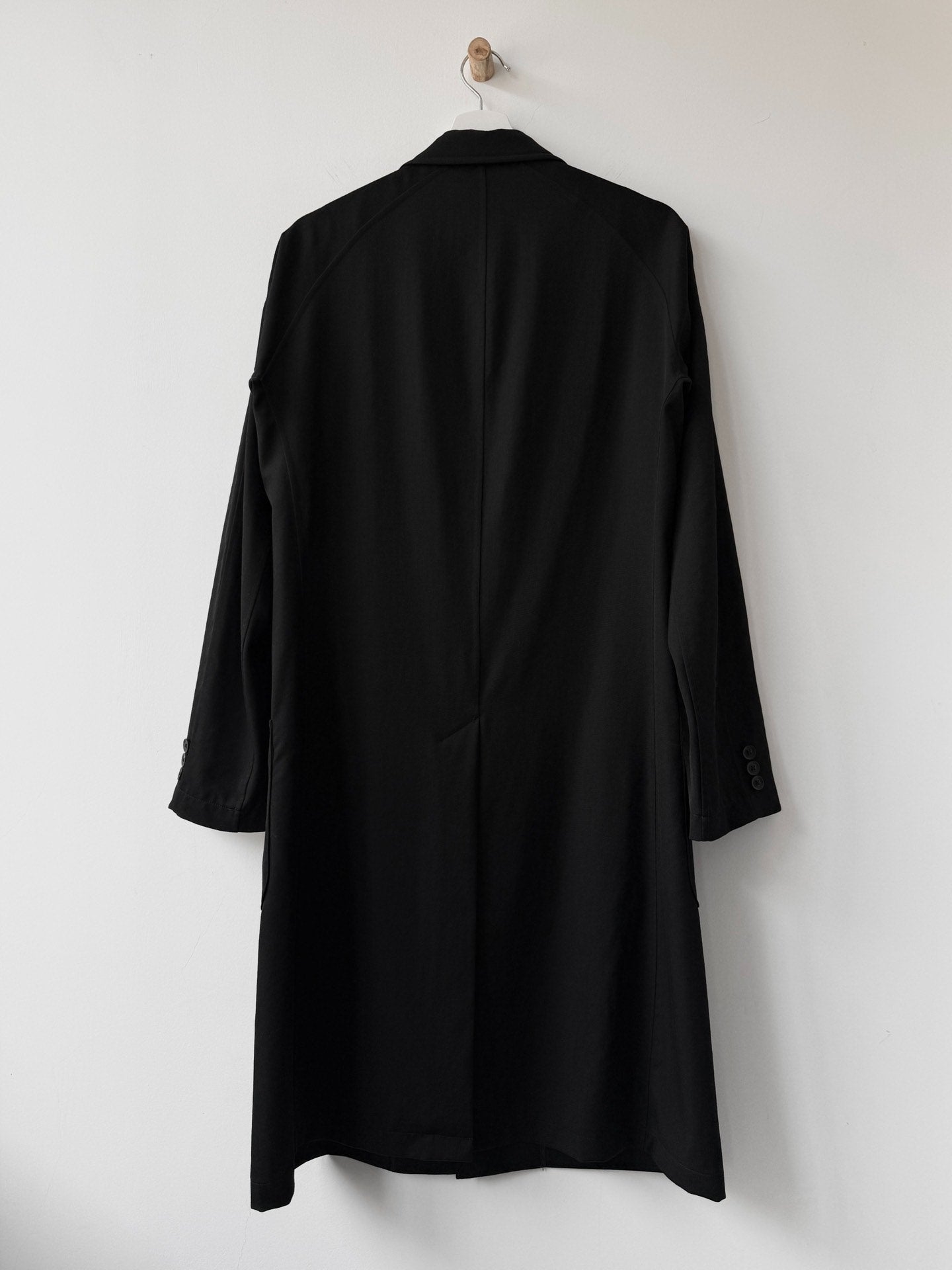 Yohji Yamamoto 21AW Gaba Wool Trench Coat