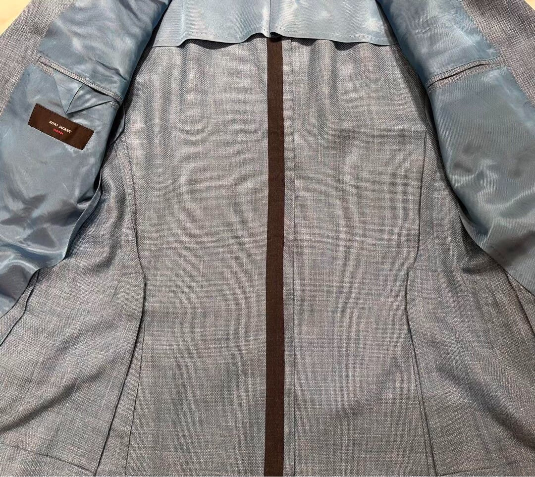 elegant cashmere blend single-breasted blazer