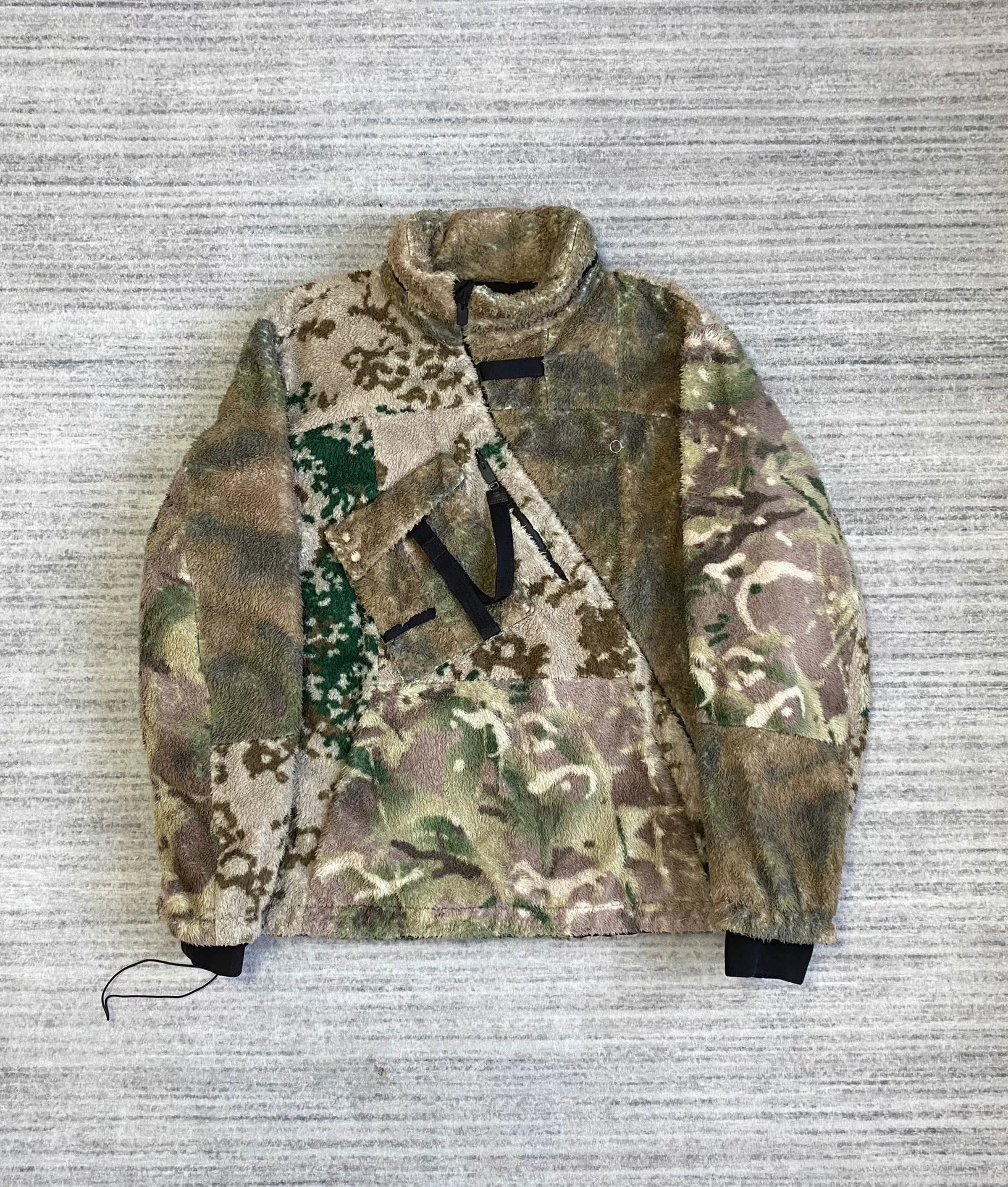 Alyx Mixed Camo Polar Fleece Jacket