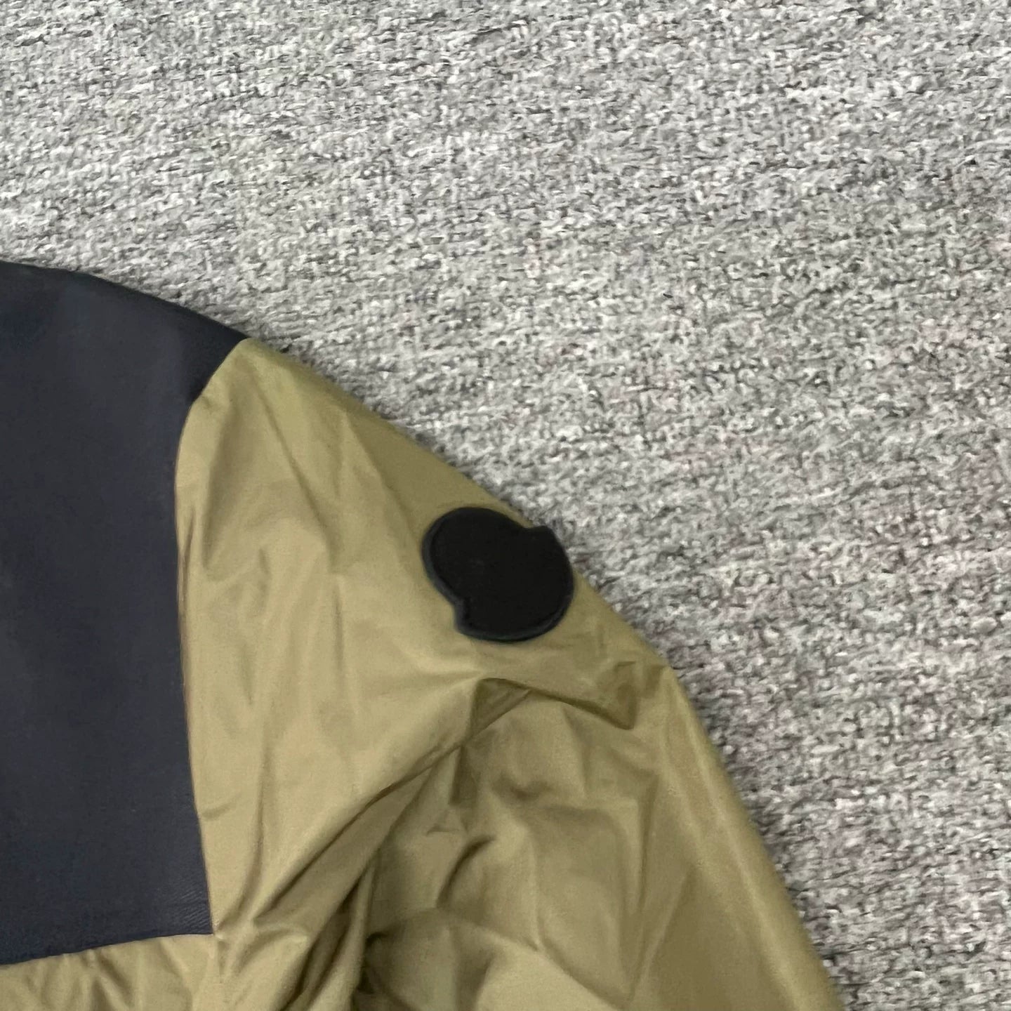 Moncler Logo Color Block Lapel Jacket