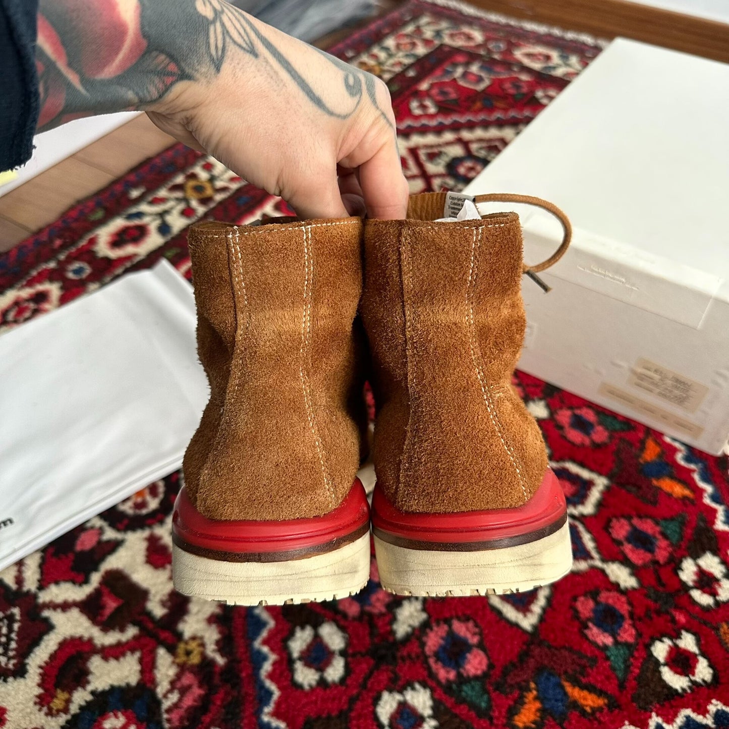 Visvim 10SS Virgil Boots in Brown