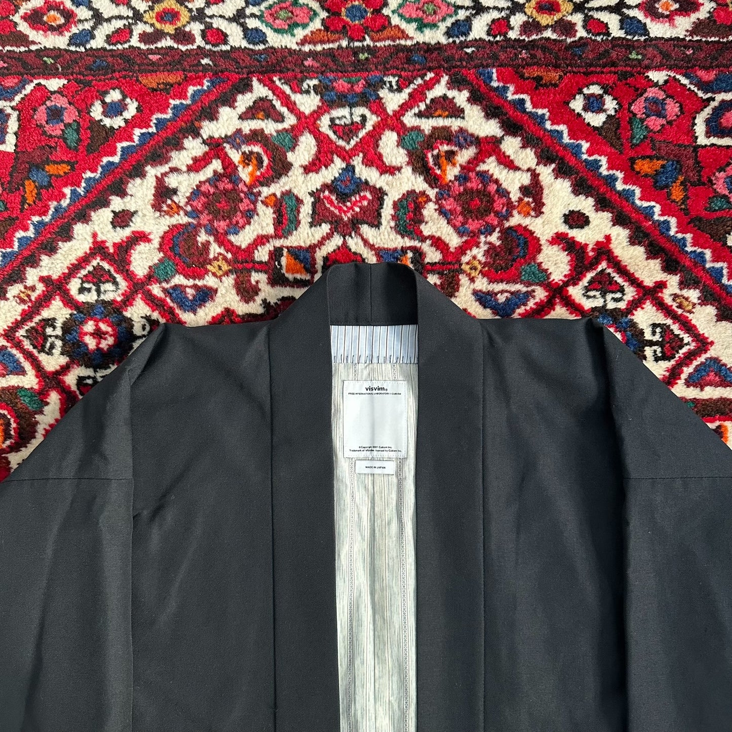 visvim sanjuro jacket wool black