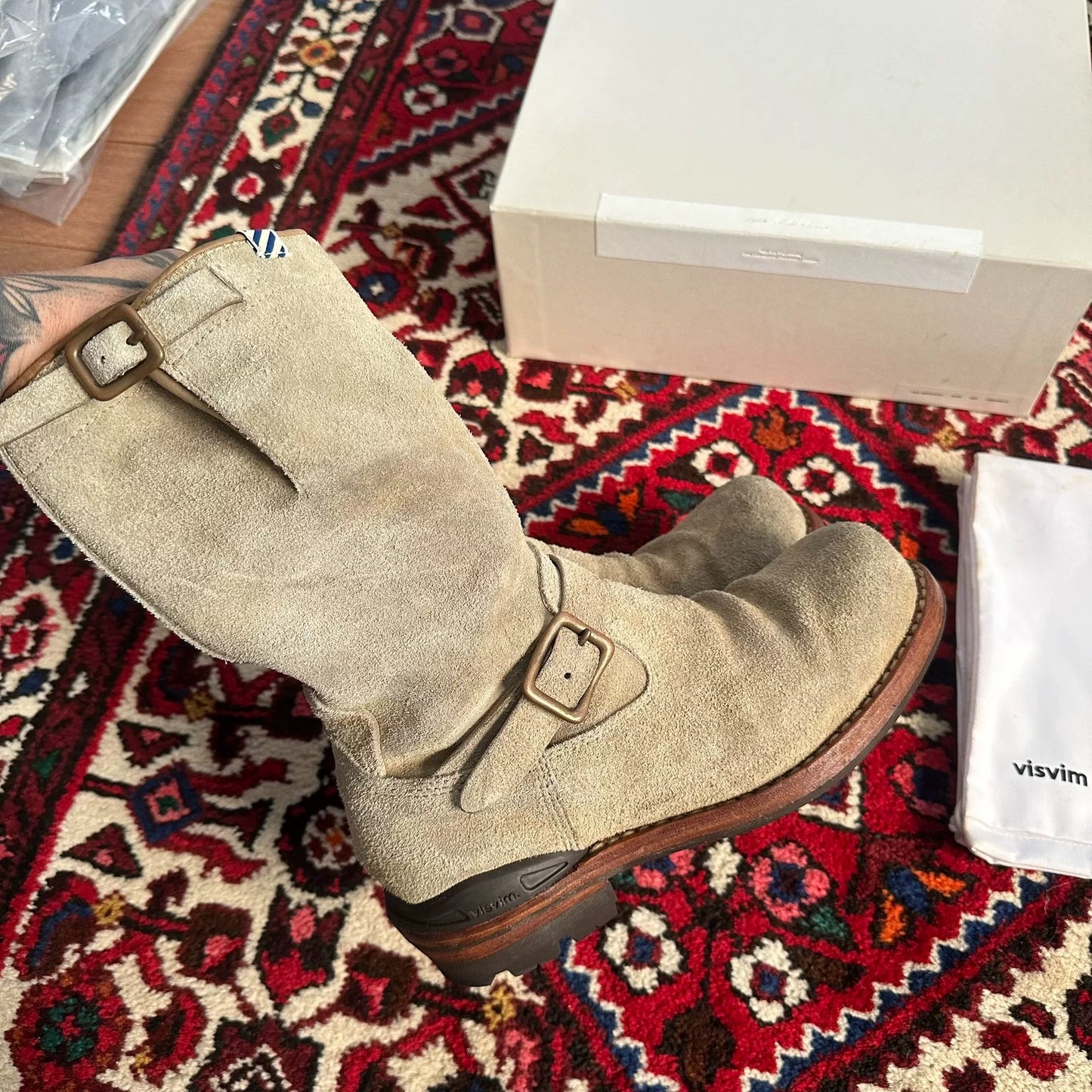 visvim boots in size 8.5