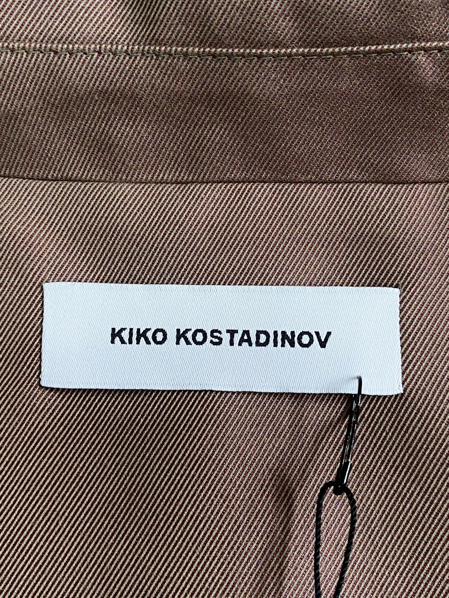 Kiko Kostadinov McNamara Brown Jacket