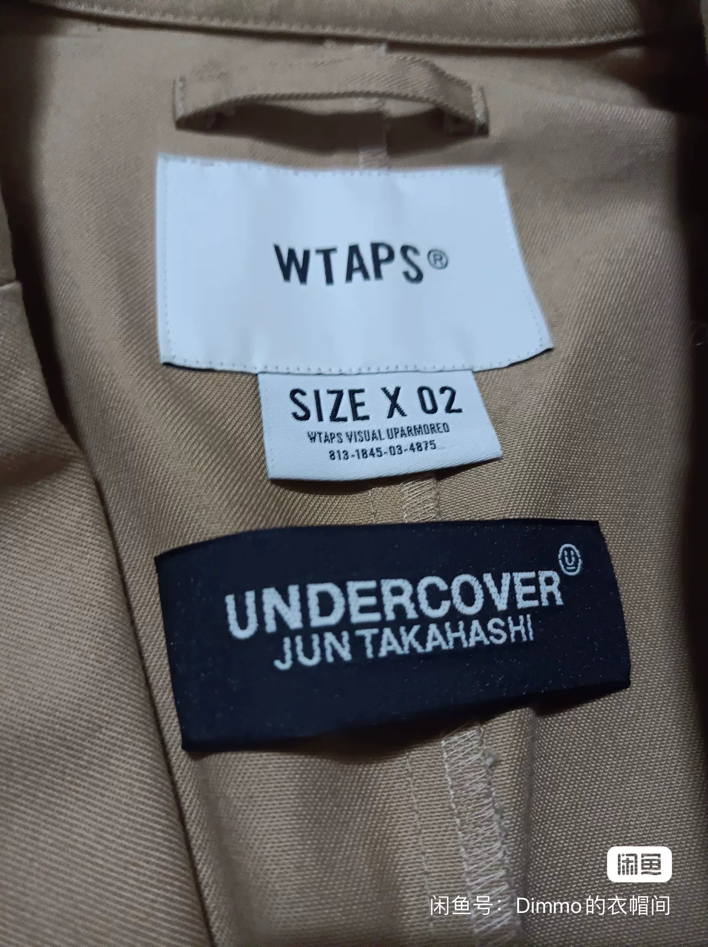 WTAPS x UNDERCOVER 21AW JT Jacket