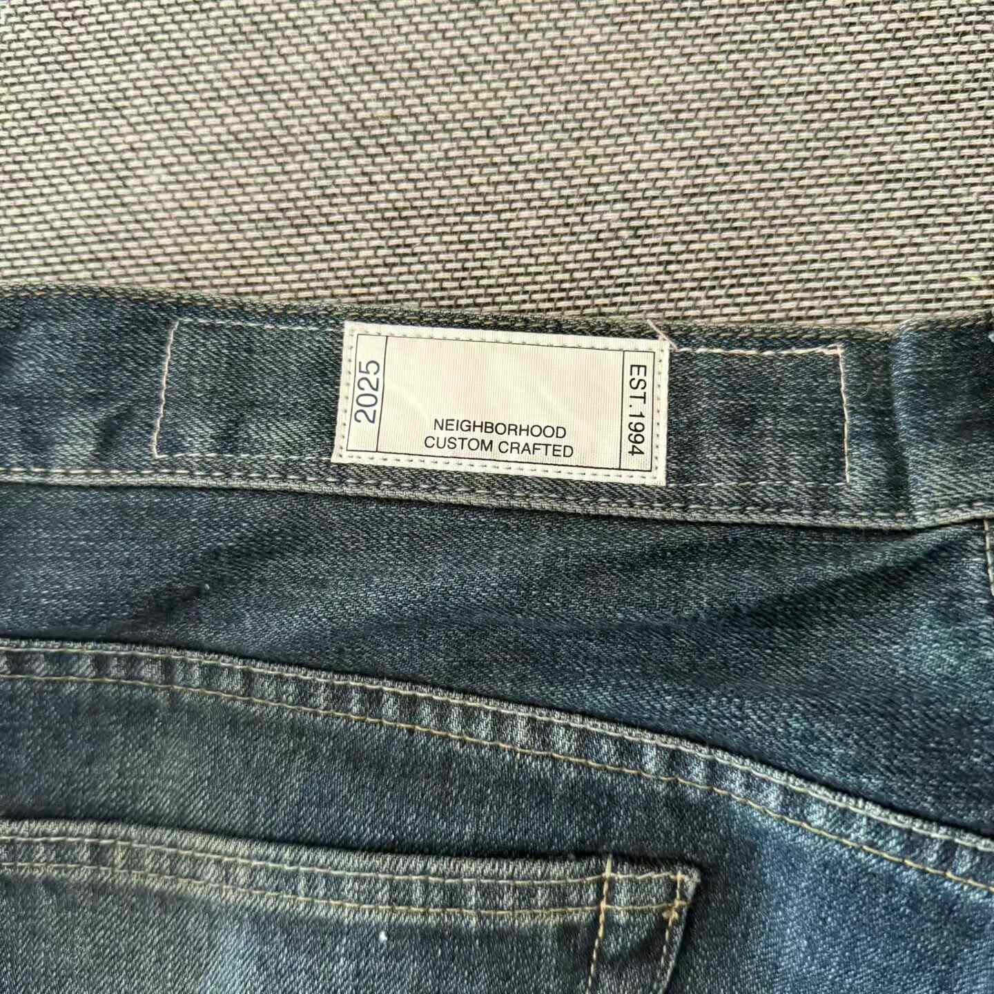 Neighborhood 25ss Basic Washed Jeans