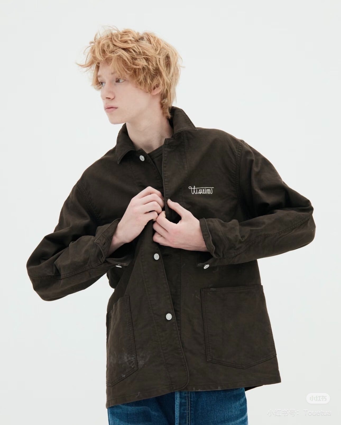 Visvim Mud Dyed Corduroy Jacket