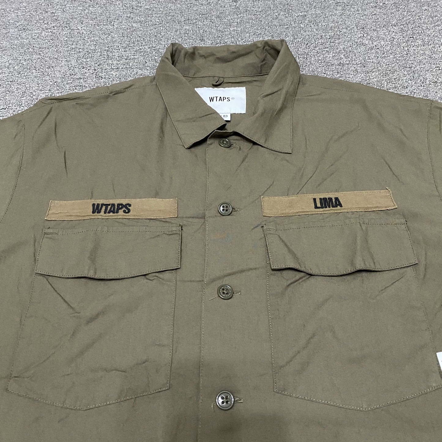 WTAPS 20SS BUDS Two-Pocket Shirt