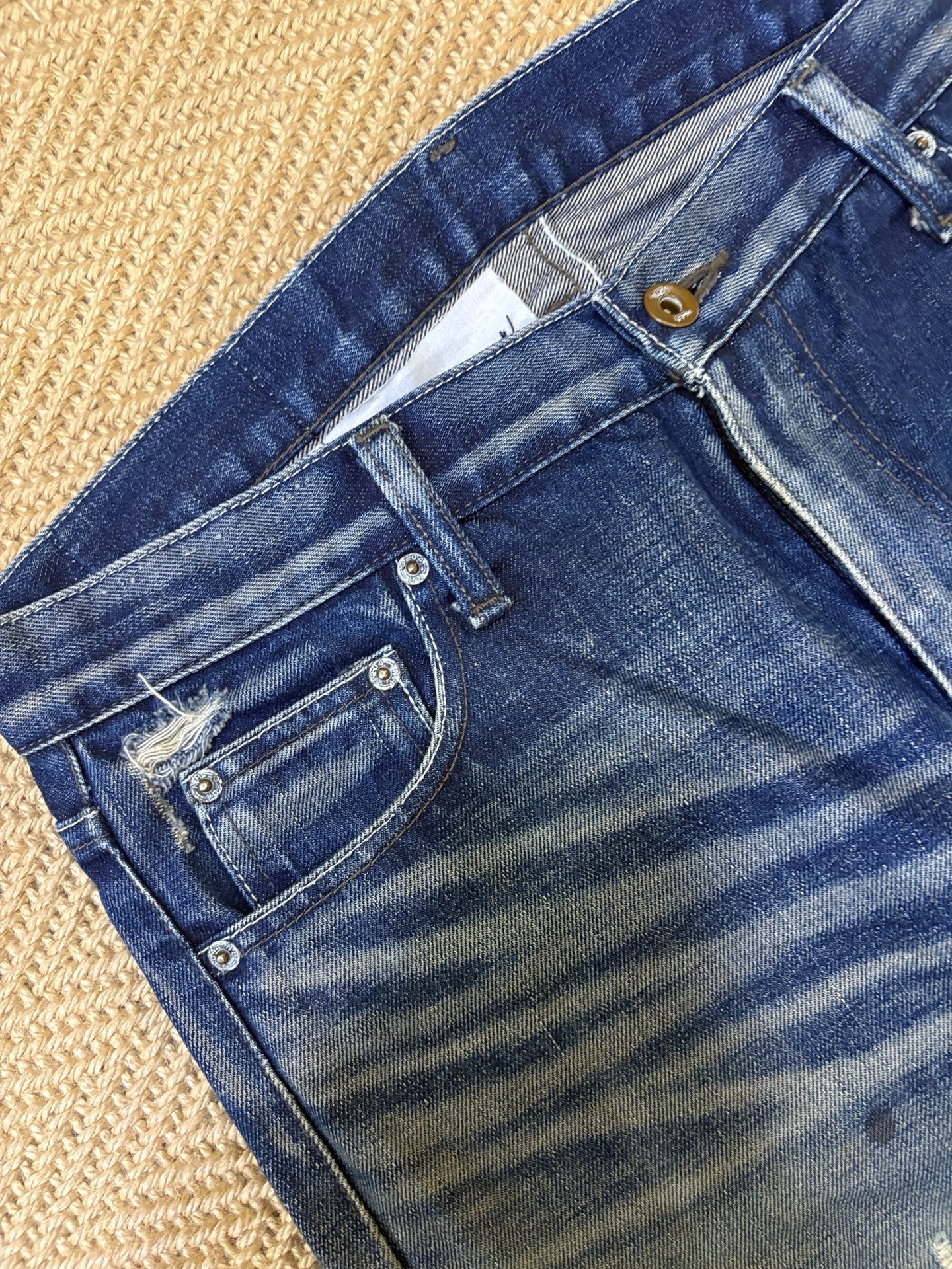 Neighborhood 07 FLASH Washed Denim Jeans