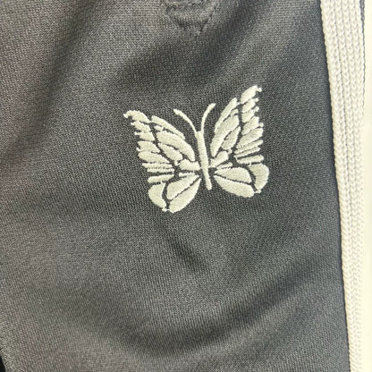 black striped side pants by Needles