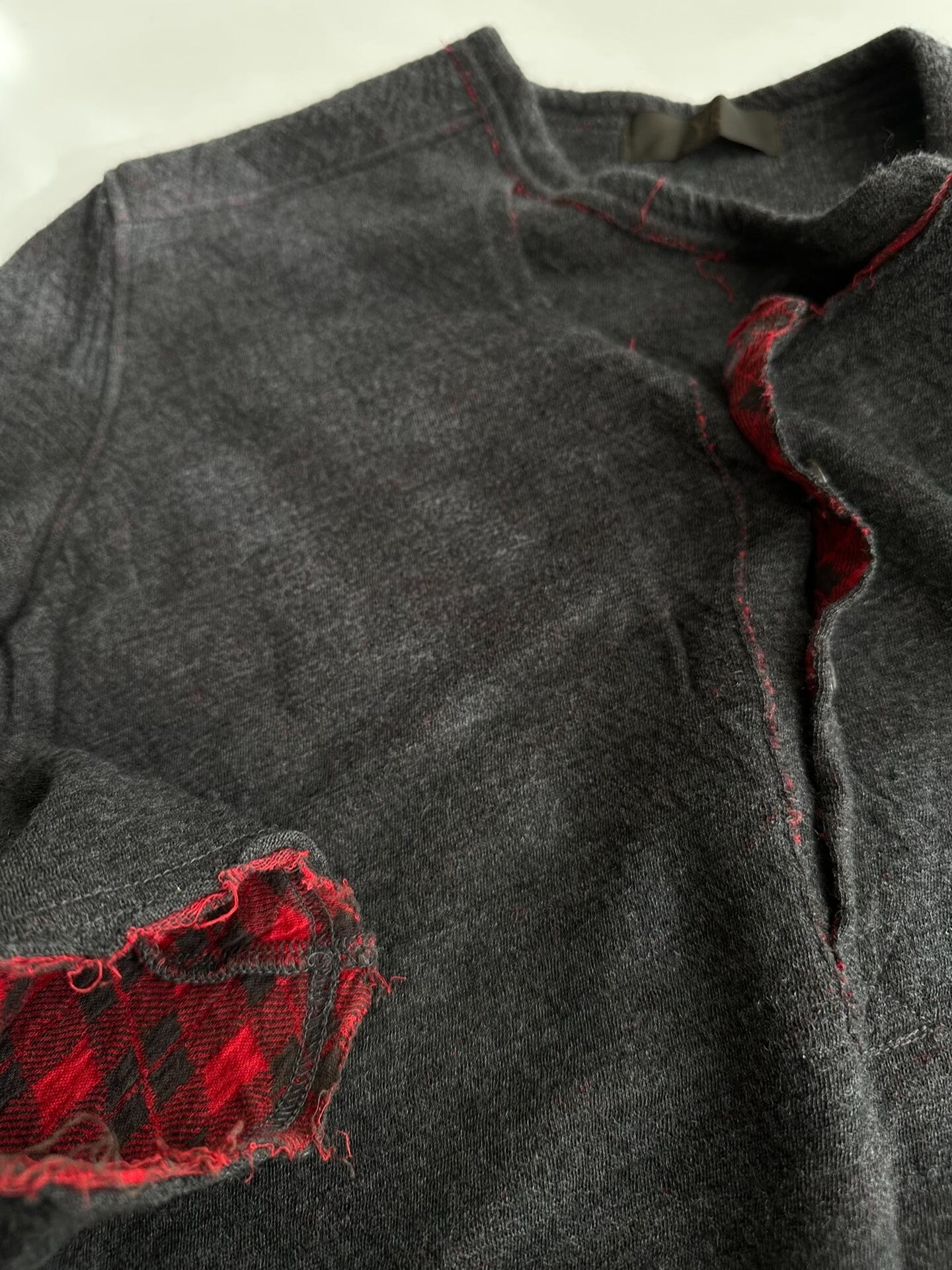 Y's Yohji Yamamoto Layered Sweater