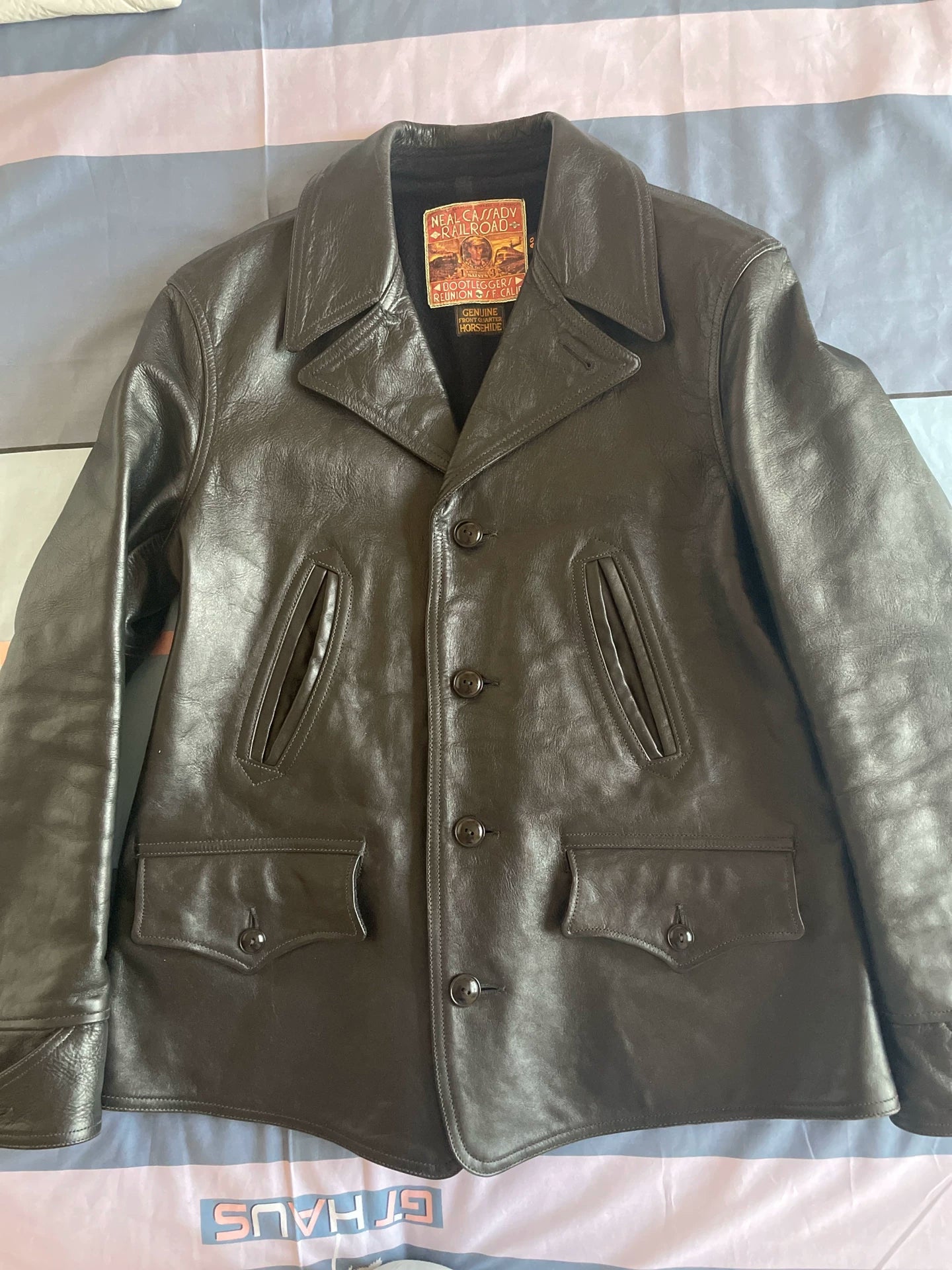 Freewheelers Switchyard Horsehide Jacket