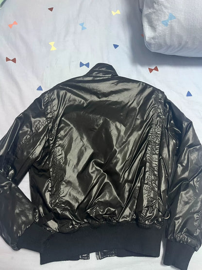 Saint Laurent Black Shiny Jacket